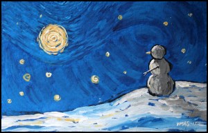 snowmanstar ©Virginia Spencer, 2011