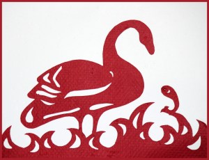 swanfish©Virginia Spencer, thepurpledogpaintingblog, 2012