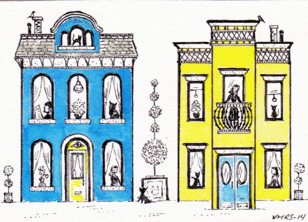 painting watercolor ink drawing atc aceo