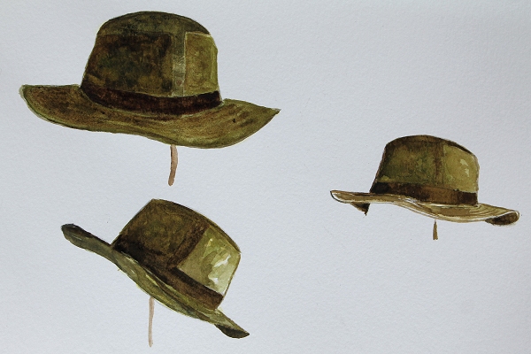 watercolor_study_hats
