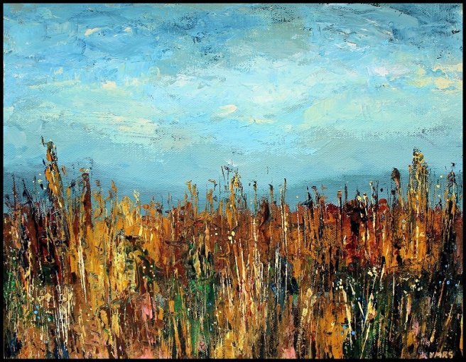 painting wheatfield gettysburg palette knife
