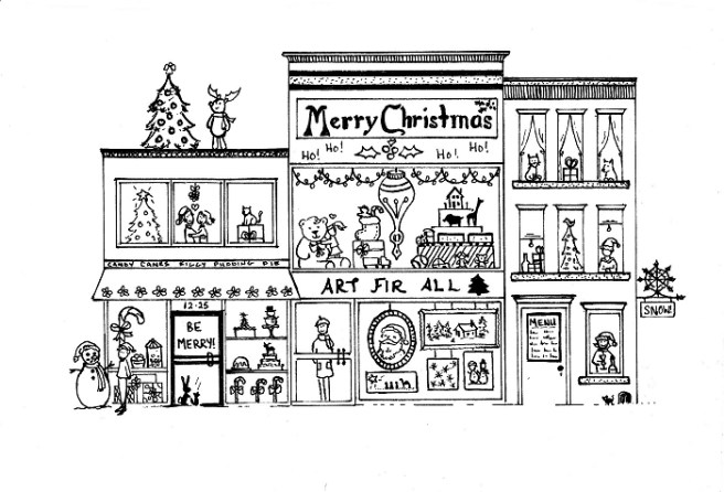 christmas-pen-reindeer-art